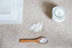 deodorize carpet with baking soda