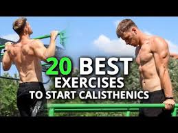 20 best beginner calisthenics exercises