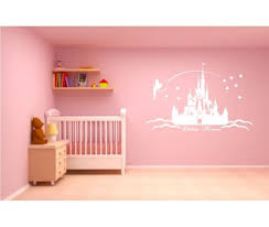 personalised princess castle wall
