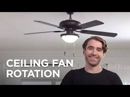 ceiling fan seasonal rotation guide