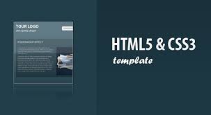 css3 html5 one page template