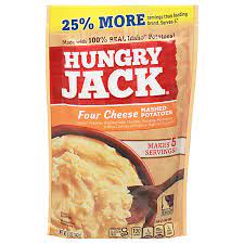 hungry jack mashed potatoes four