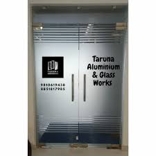 Hinged Commercial Glass Door For