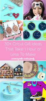 30 cricut gift ideas that take 1 hour