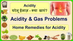 home remes for acidity and gas
