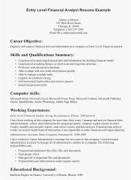30 Entry Level Financial Advisor Resume Photo Best Resume Templates