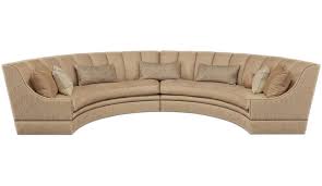 Half Round Luxury Sectional Sofa