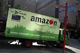 Amazon fresh is a grocery delivery service available to amazon prime members in select cities. Amazon Fresh Wikipedia