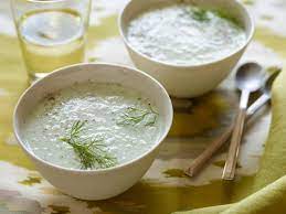 Creamy Cucumber Soup gambar png
