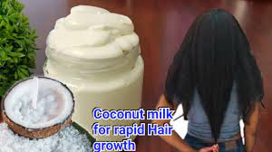 coconut milk whipped hair conditioner
