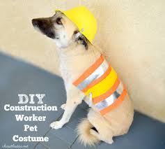 Diy Construction Worker Pet Costume From Michaelsmakers