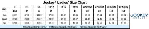 Jockey Mens Thermal Long Sleeve Vest Jockey Vest Size Chart