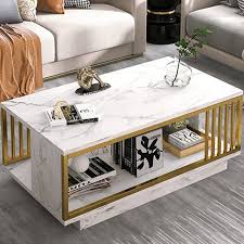 miumaeov rectangular coffee table