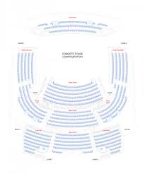 Concert Stage Configuration Seating Chart Soka University