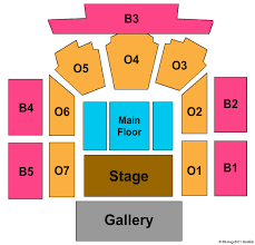 End Stage Seating Chart Interactive Seating Chart Seat Views