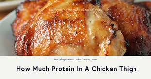 how much protein in a en thigh