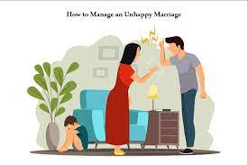 unhappy marriage how to manage an