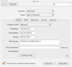 An available ip address on the. How To Configure Your Computer S Network Adapter With A Tcp Ip Address