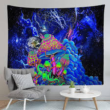Oiens Trippy Psychedelic Tapestry