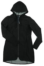Mondetta Womens Andrea Full Zip Long Length Hooded Jacket