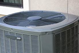 outdoor air conditioner unit running