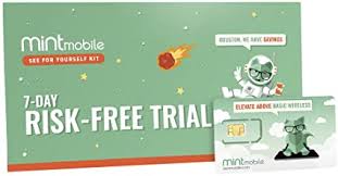 Mint mobile offers big savings on your wireless bill if you buy months of service up front. Amazon Com Mint Mobile See For Yourself Kit Verify Compatibility With Our Talk Text Data Plans 3 In 1 Gsm Sim Card