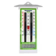 digital max min thermometer garden