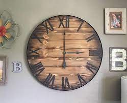 Wall Clock 36 Clock Wood Wall Clock