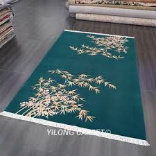 hand knotted chinese art deco wool rug