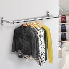 Perfect for a child's room or simply the young at heart, this hard 'curve' clothing rack, steel, by schonbuch, £468, from chaplins. Wall Mounted Clothes Hanging Rail 1220mm Hanging Clothes Rail Hanging Rail Clothes Rail