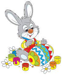 Plakat Mały królik kolorowania jajka wielkanocne • Pixers® - Żyjemy by  zmieniać