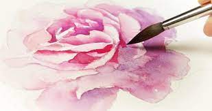 How To Paint Watercolor Roses From