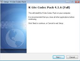 It contains everything you need. K Lite Mega Codec Pack Installation Tutorial Top Windows Tutorials
