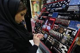 for iran s women makeup speaks volumes