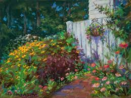 Flower Garden By James Melvin From