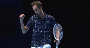 Daniil medvedev crushed stefanos tsitsipas in straight sets at the australian open to reach the second grand slam final of his career, where he will speaking on court, medvedev said: London Battle Between Two Titans Goes To Medvedev Tennis Tourtalk