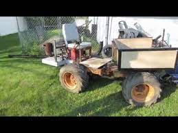 homemade articulating 4x4 tractor you