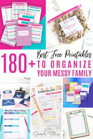 Access genealogy records for free. 180 Best Free Printables To Organize Your Messy Family Sarah Titus From Homeless To 8 Figures