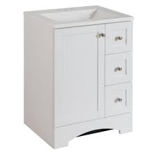 We created this handy measuring guide to assist you in gathering all the required information for us to complete your free kitchen layout. Glacier Bay Lancaster 24 In W Bath Vanity In White With Alpine Vanity Top In White Lc24p2 Wh The Home Depot