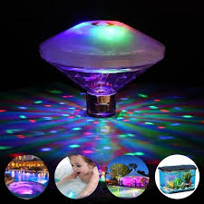Floating Underwater Swimming Pool Light Led Disco Party Light Glow Show Fountain Fish Tank Aquarium Pond Hot Tub Spa Lamp Wish