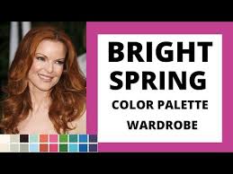 bright spring color palette for