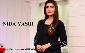 nida yasir television host actress