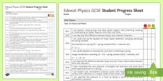 Edexcel Style Gcse Physics Forces And