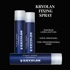 kryolan fixing spray makeup fixer 75