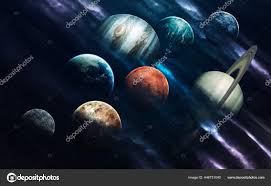 solar system planets deep e image