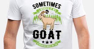 goat gift host men s v neck t shirt