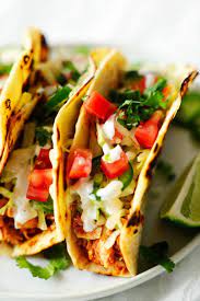 Easy Shredded Chicken Tacos Recipe The Anthony Kitchen gambar png