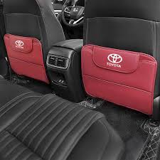 Toyota Leather Car Seat Back Protector