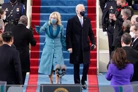 Jill biden, 69, received high praise online after appearing by her husband's side as his presidential cementing her status as joe's 'best political asset': Inauguration Jill Biden Smithsonian Donation Won T Be Inaugural Gown
