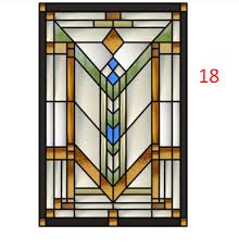Window Frosted Stained Glass S